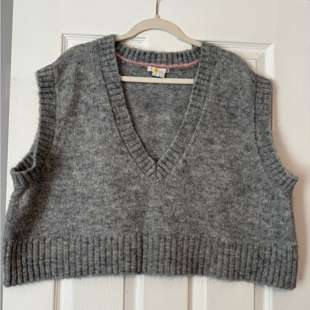 Boden XL V-Neck Sweater Vest